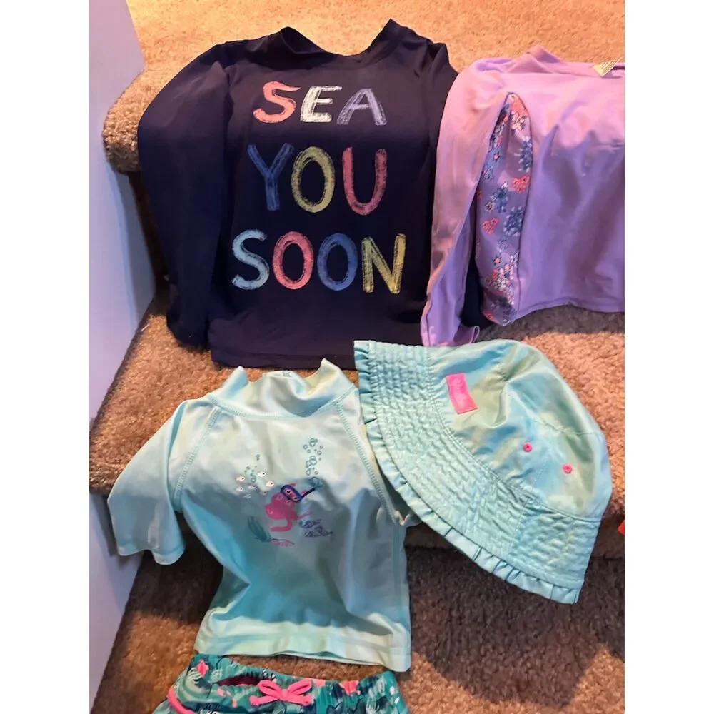 Lot of Swimming Clothes for Girls - Size 2T-3T